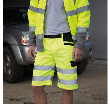Safety Cargo Shorts 80%P20%C FullGadgets.com