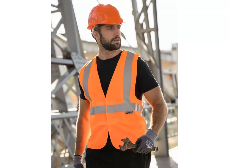 Safety Vest with 3 reflective Tapes FullGadgets.com