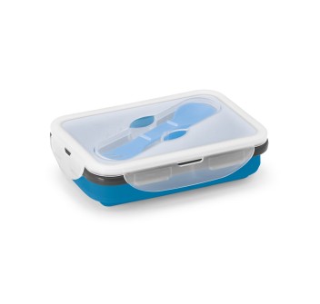 SAFFRON. Porta pranzo. Contenitore ermetico in silicone e PP 640 mL FullGadgets.com