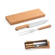 SALSA. Set per barbecue composto da 2 utensili in bambú e acciaio inossidabile FullGadgets.com