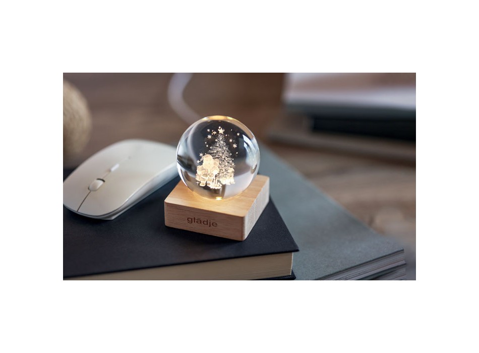 SANTA LIGHT - Palla di Natale con LED FullGadgets.com