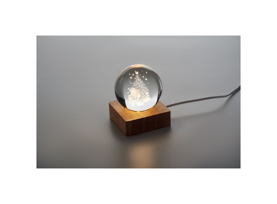 SANTA LIGHT - Palla di Natale con LED FullGadgets.com
