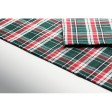 SANTABLE - Set di tovaglie in cotone a quadri FullGadgets.com