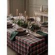 SANTABLE - Set di tovaglie in cotone a quadri FullGadgets.com
