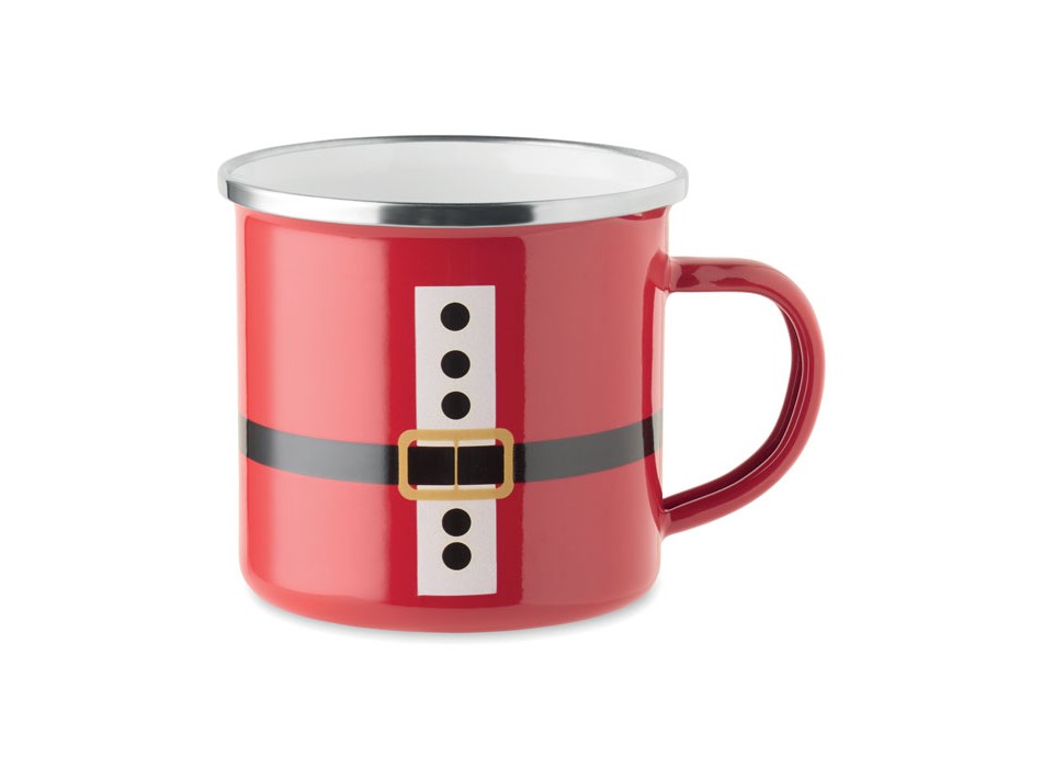 SANTAMEL - Tazza smaltata natalizia 300ml FullGadgets.com