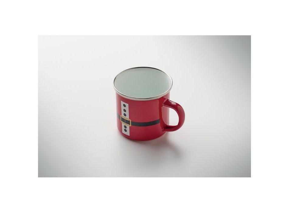 SANTAMEL - Tazza smaltata natalizia 300ml FullGadgets.com