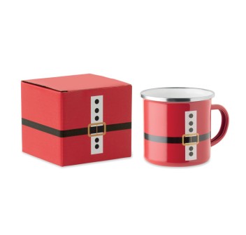 SANTAMEL - Tazza smaltata natalizia 300ml FullGadgets.com