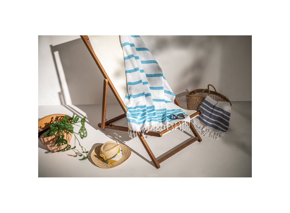 SARDENHA. Telo da mare in cotone (riciclato al 70%) e poliestere (riciclato al 30%) (180 g/m²) FullGadgets.com