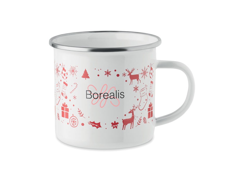 SEASOMEL - Tazza smaltata natalizia 300ml FullGadgets.com