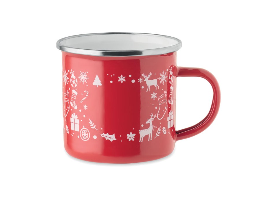 SEASOMEL - Tazza smaltata natalizia 300ml FullGadgets.com