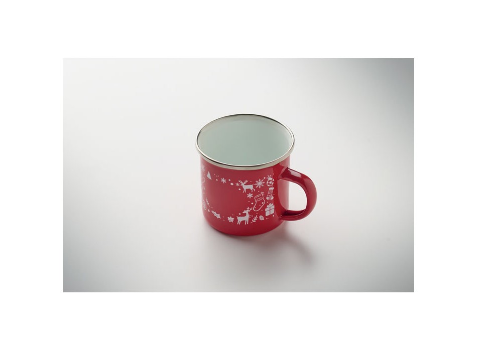 SEASOMEL - Tazza smaltata natalizia 300ml FullGadgets.com