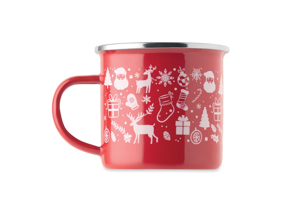 SEASOMEL - Tazza smaltata natalizia 300ml FullGadgets.com