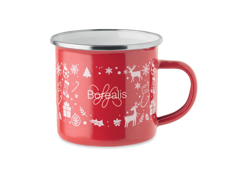 SEASOMEL - Tazza smaltata natalizia 300ml FullGadgets.com
