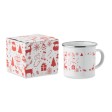 SEASOMEL - Tazza smaltata natalizia 300ml FullGadgets.com