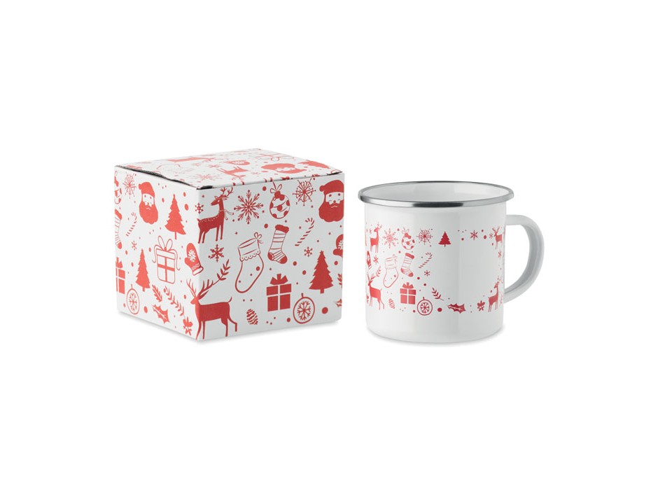 SEASOMEL - Tazza smaltata natalizia 300ml FullGadgets.com