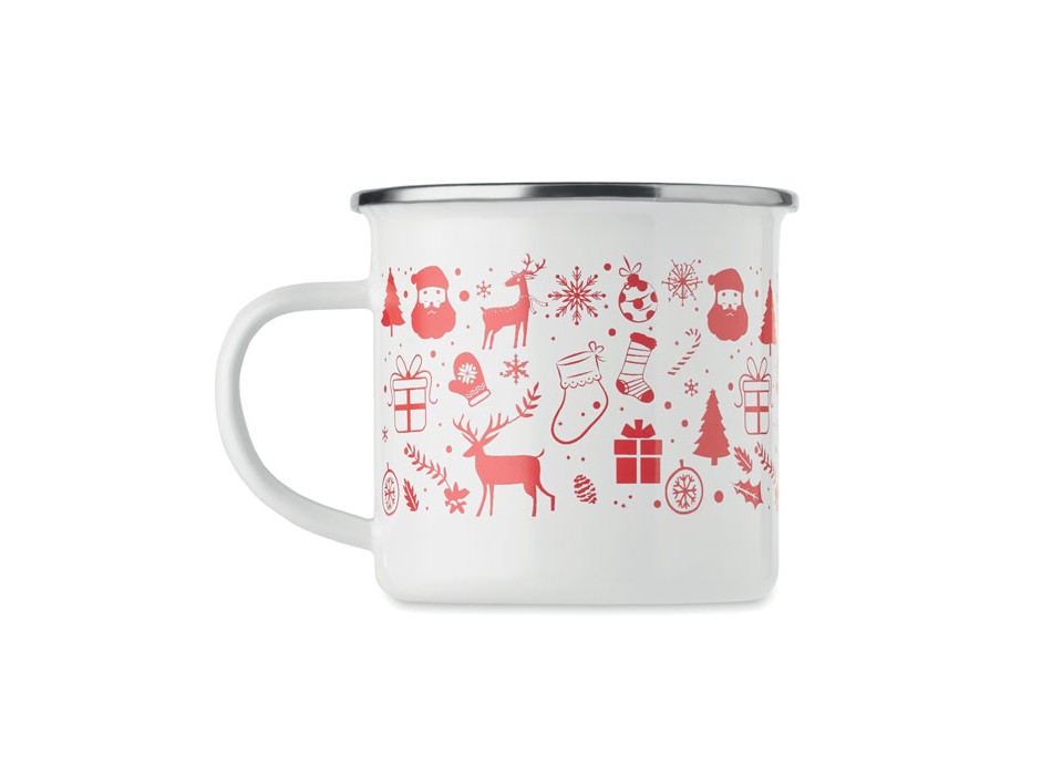 SEASOMEL - Tazza smaltata natalizia 300ml FullGadgets.com