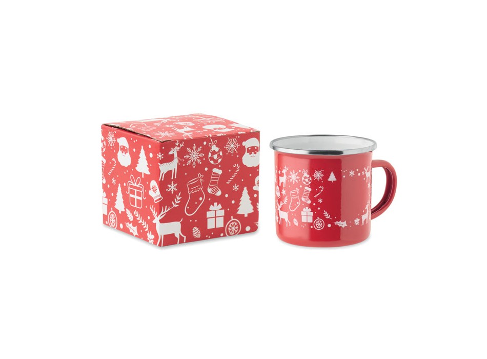 SEASOMEL - Tazza smaltata natalizia 300ml FullGadgets.com