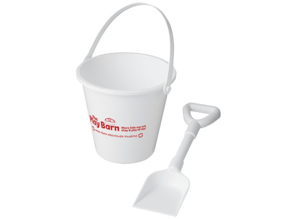 Secchiello e paletta in plastica riciclata Tides FullGadgets.com