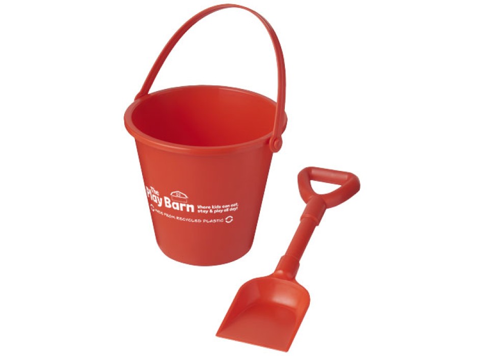 Secchiello e paletta in plastica riciclata Tides FullGadgets.com