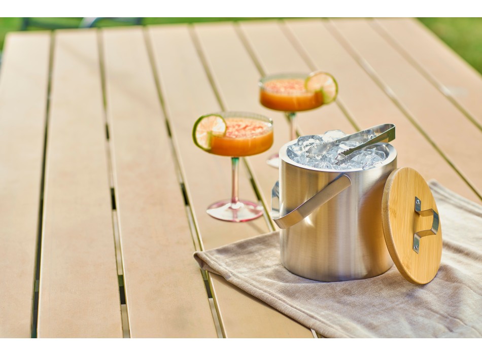 Secchiello per il  ghiaccio in acciaio inox a doppia parete Fenwick FullGadgets.com