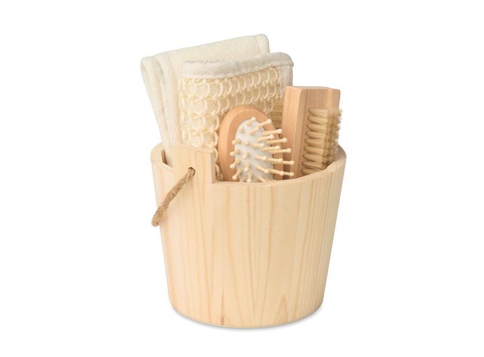 SELFCARE - Set da bagno in cestino FullGadgets.com