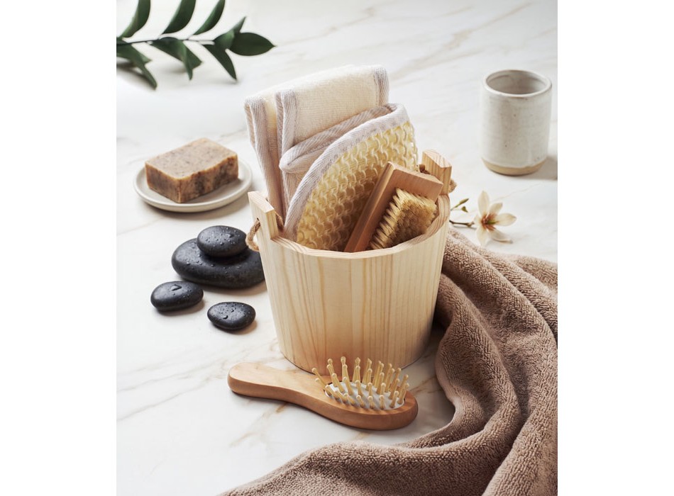 SELFCARE - Set da bagno in cestino FullGadgets.com