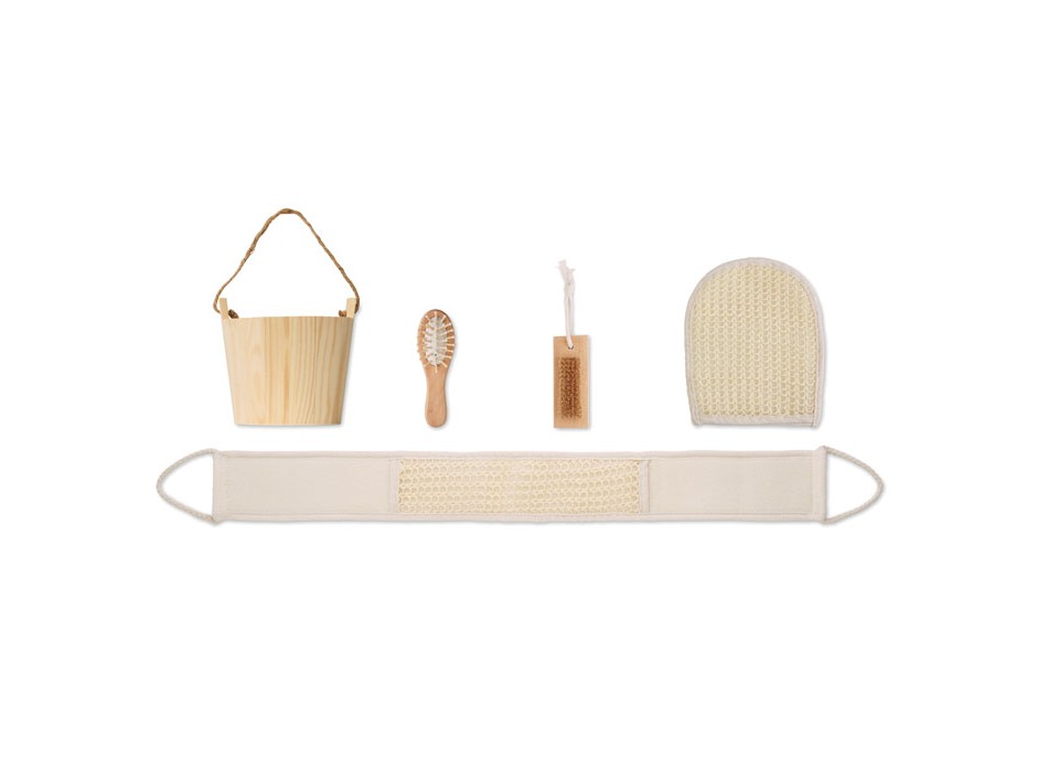 SELFCARE - Set da bagno in cestino FullGadgets.com