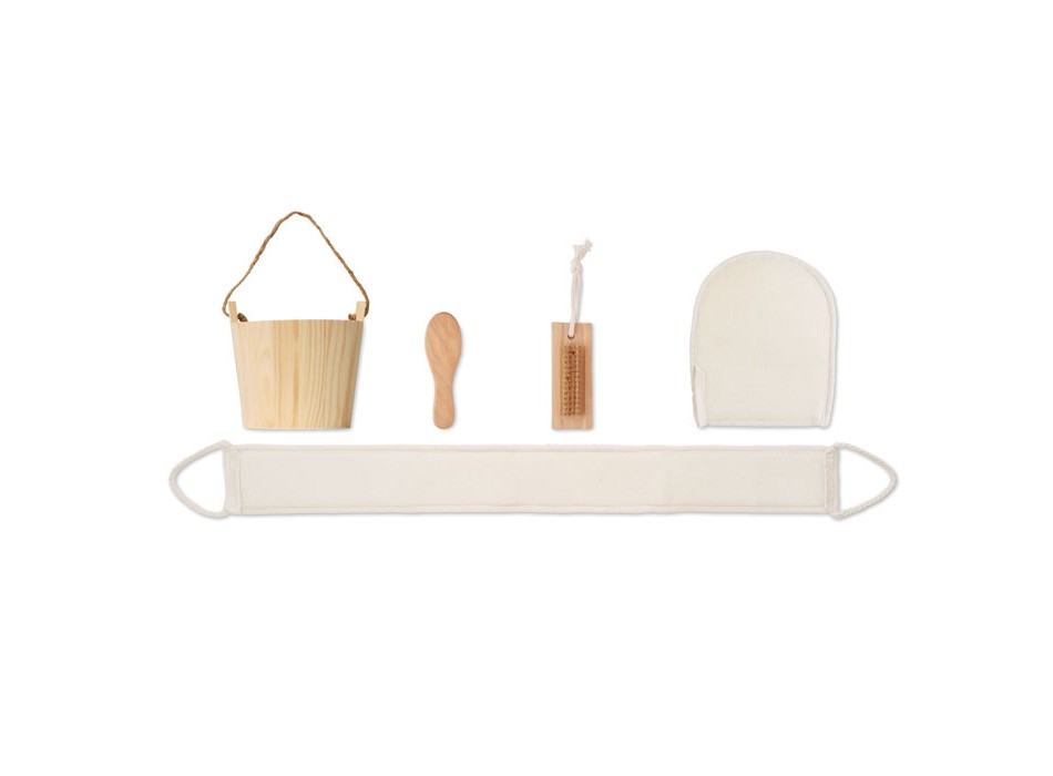SELFCARE - Set da bagno in cestino FullGadgets.com