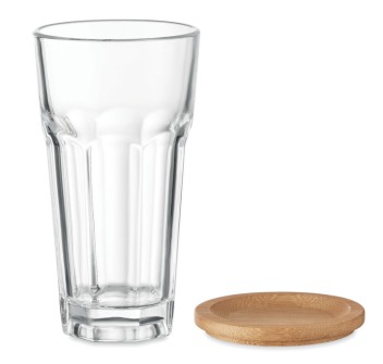 SEMPRE - Bicchiere con tappo in bamboo FullGadgets.com