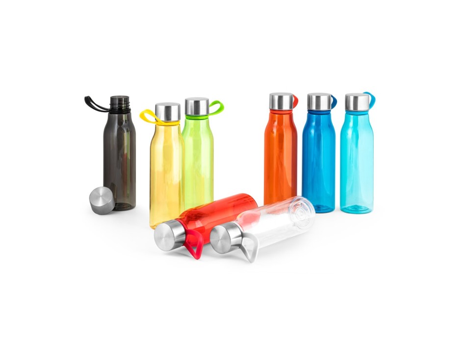 SENNA. Bottiglia in PET riciclato (100% rPET) con finitura lucida traslucida FullGadgets.com