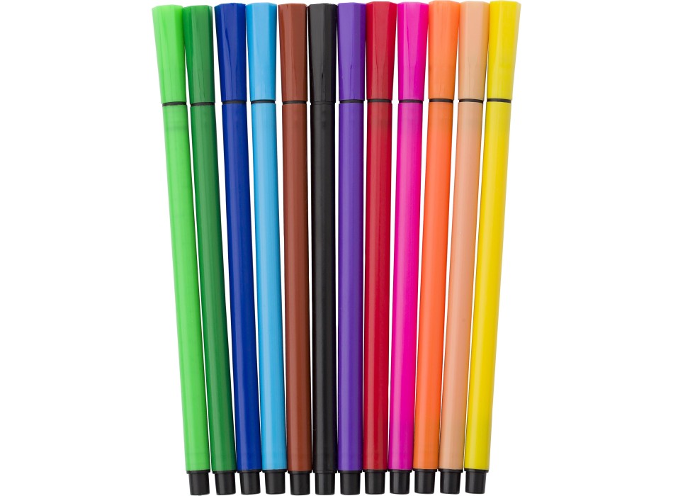 Set 12 pennarelli ad acqua Evan FullGadgets.com