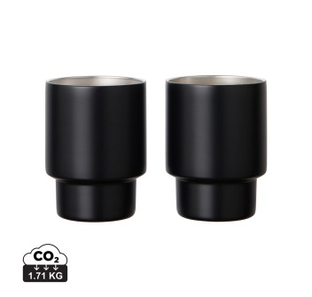 Set 2 tazze VINGA Nagano in rAcciaio RCS FullGadgets.com