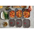 Set 3 pezzi Mealprep Black+Blum Small, Medium, Large FullGadgets.com