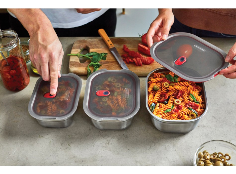 Set 3 pezzi Mealprep Black+Blum Small, Medium, Large FullGadgets.com