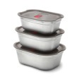 Set 3 pezzi Mealprep Black+Blum Small, Medium, Large FullGadgets.com