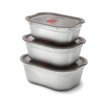 Set 3 pezzi Mealprep Black+Blum Small, Medium, Large FullGadgets.com