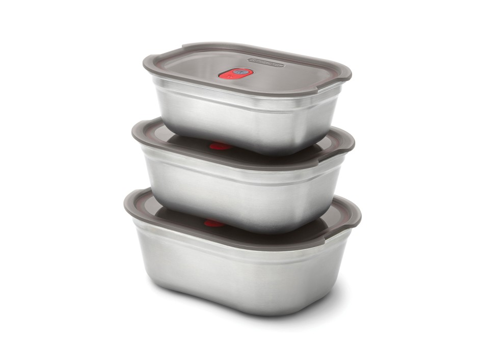 Set 3 pezzi Mealprep Black+Blum Small, Medium, Large FullGadgets.com