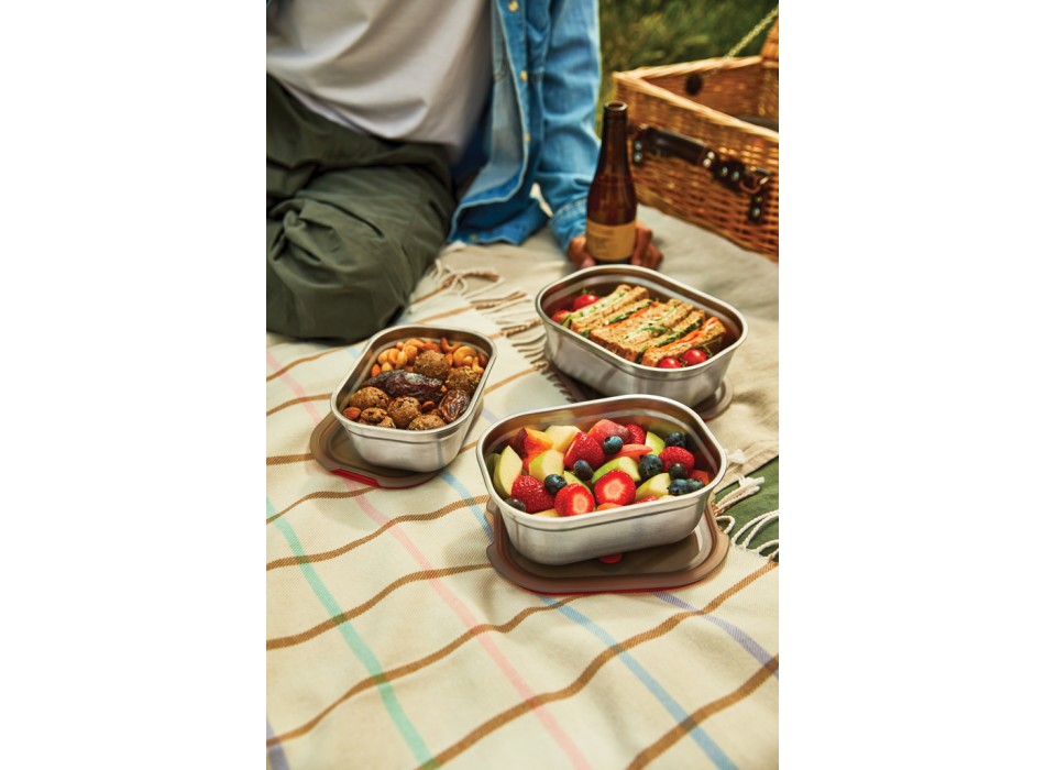 Set 3 pezzi Mealprep Black+Blum Small, Medium, Large FullGadgets.com