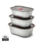 Set 3 pezzi Mealprep Black+Blum Small, Medium, Large FullGadgets.com