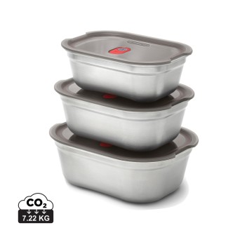 Set 3 pezzi Mealprep Black+Blum Small, Medium, Large FullGadgets.com