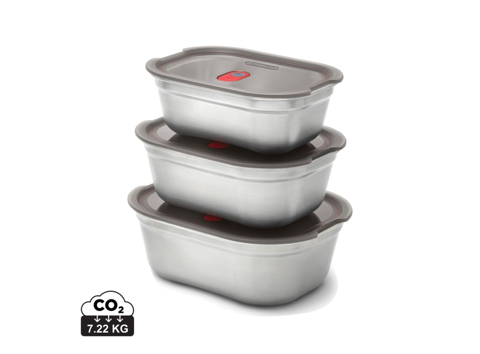 Set 3 pezzi Mealprep Black+Blum Small, Medium, Large FullGadgets.com