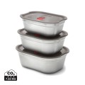 Set 3 pezzi Mealprep Black+Blum Small, Medium, Large