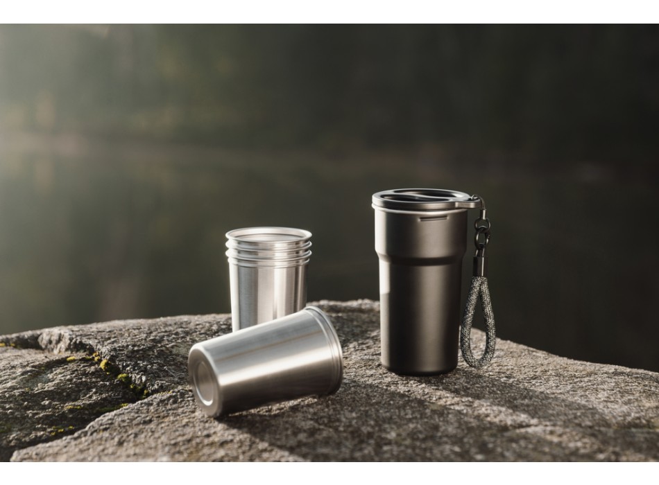 Set 4 tazze in rAcciaio VINGA Parks RCS 250ml FullGadgets.com
