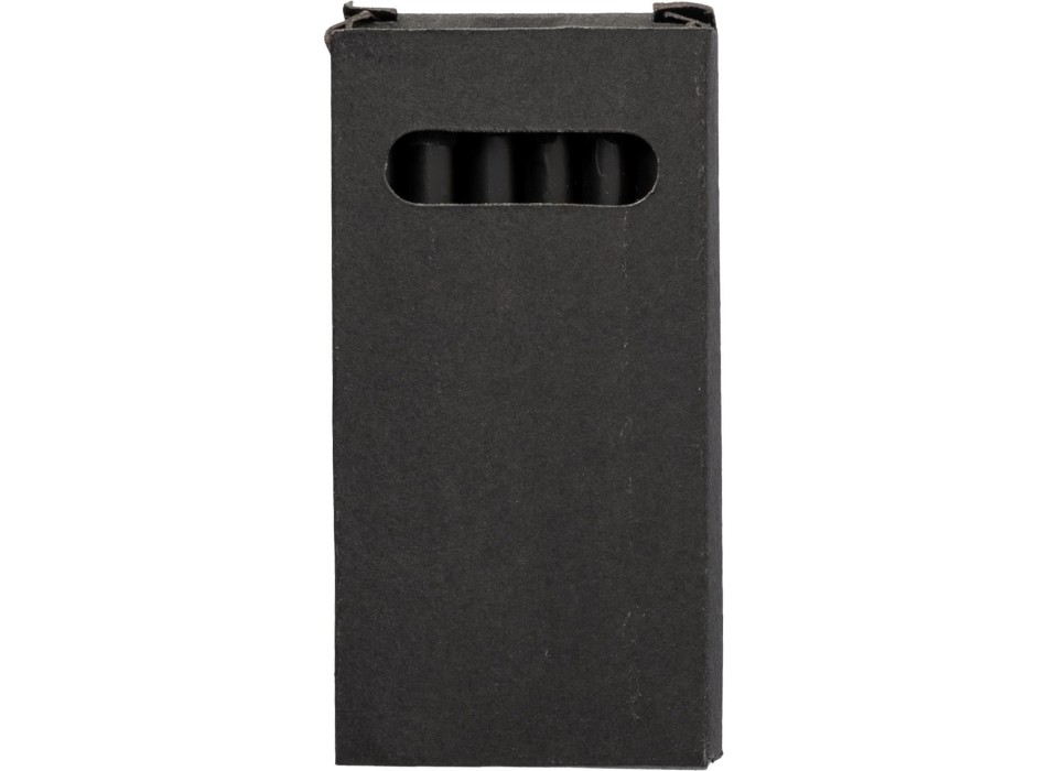 Set 6 matite colorate in legno con rifiniture in nero Holger FullGadgets.com