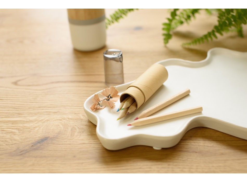 Set 6 matite colorate Libbie FullGadgets.com