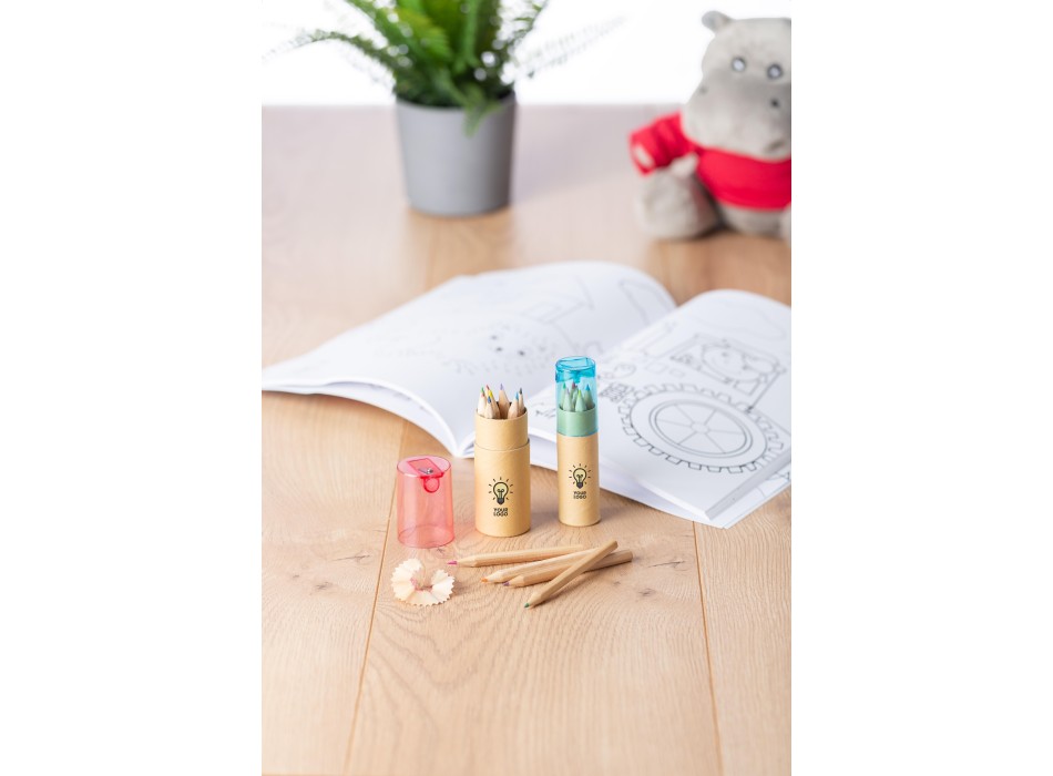 Set 6 matite colorate Libbie FullGadgets.com