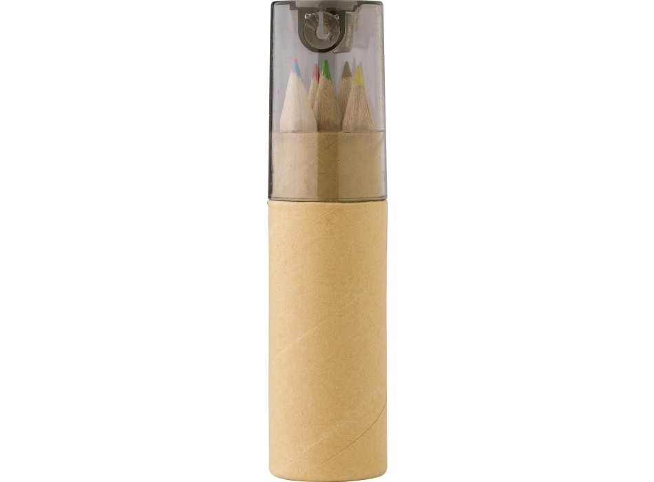 Set 6 matite colorate Libbie FullGadgets.com