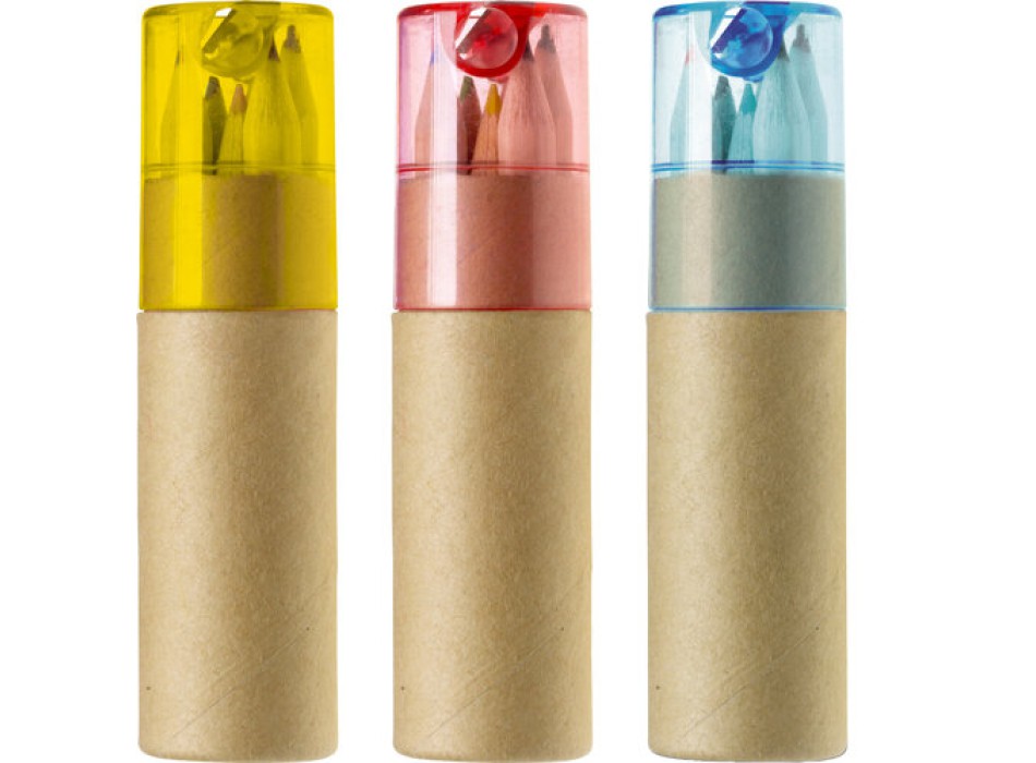 Set 6 matite colorate Libbie FullGadgets.com