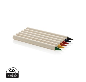 Set 6 pezzi di matite colorate Micki GRS infinity FullGadgets.com