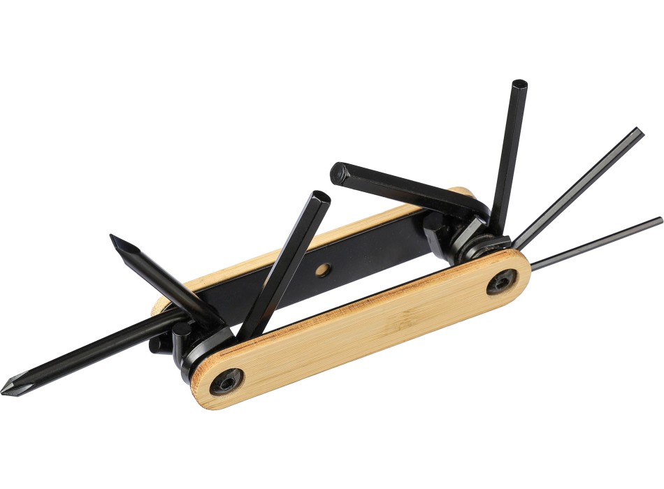 Set 7 utensili in acciaio e carbonio Edna FullGadgets.com